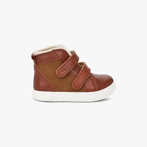 Ugg Rennon II Kids Sneakers Brown (1068WUQLD)